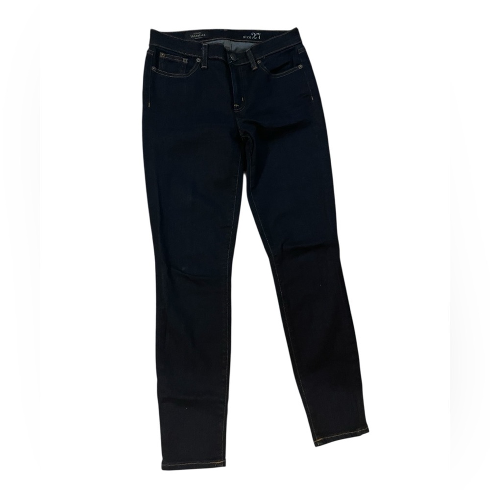 J.Crew Toothpick Skinny Jeans 27 Dark Wash